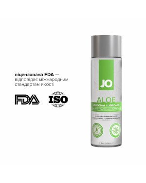 Змазка на водній основі JO H2O Waterbased Aloe (240 мл) Змазка на водній основі JO H2O Waterbased Aloe (240 мл)