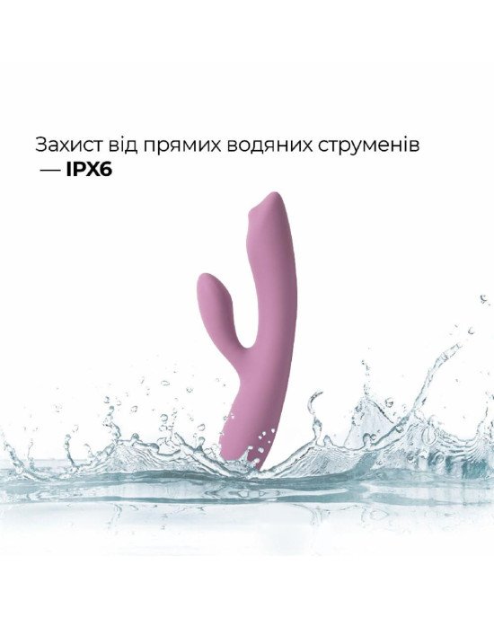 Вібратор-кролик із перлинною стимуляцією точки G Svakom Trysta Neo Violet Вібратор-кролик із перлинною стимуляцією точки G Svakom Trysta Neo Violet