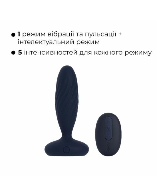Анальна пробка G Svakom Jordan Navy Blue Анальна пробка G Svakom Jordan Navy Blue