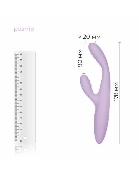 Вібратор Svakom Cici 2+ Pastel Lilac Вібратор Svakom Cici 2+ Pastel Lilac