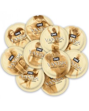 Набір презервативів ONE Vanish Hyperthin 100 шт, мегапак тюб