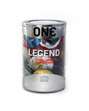 Набір презервативів ONE Legend Extra Large 100 шт, мегапак тюб