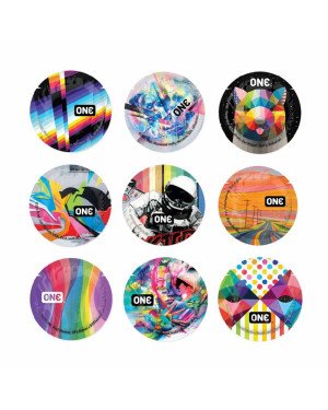 Презерватив ONE Artist Collection 1 шт