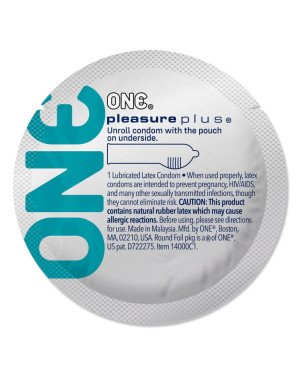 Презерватив ONE Pleasure Plus 1 шт