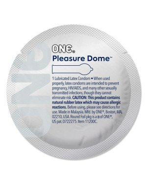 Презерватив ONE Pleasure Dome 1 шт