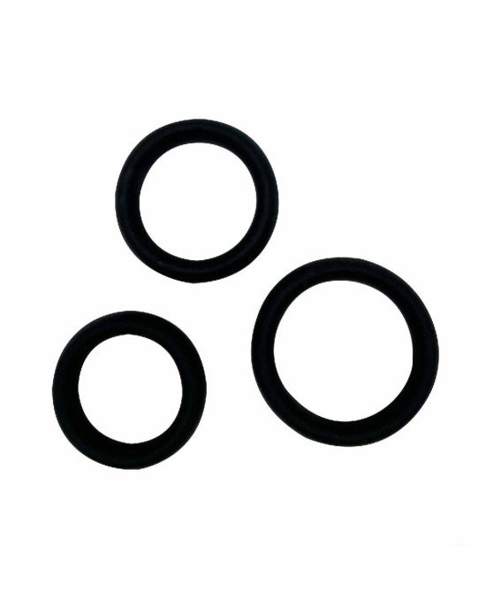 Набір ерекційних кілець Alive Sensual Pleasure Rings Набір ерекційних кілець Alive Sensual Pleasure Rings