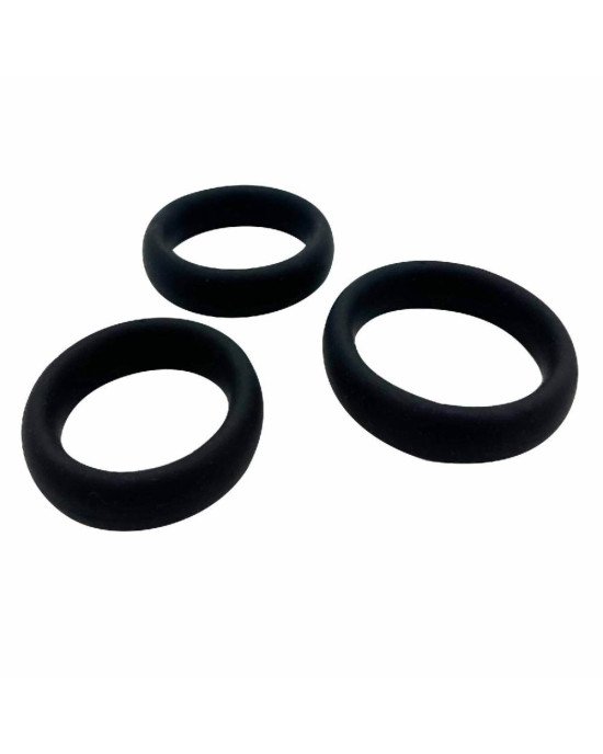 Набір ерекційних кілець Alive Sensual Pleasure Rings Набір ерекційних кілець Alive Sensual Pleasure Rings