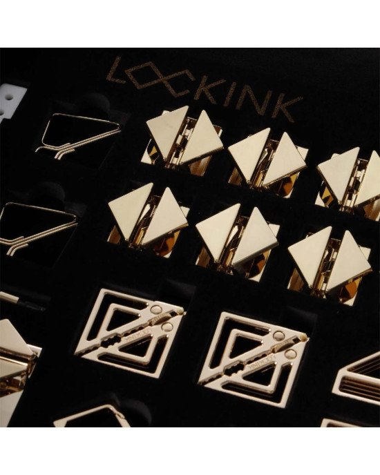 БДСМ-набір LOCKINK All-in-1 BDSM Play Kit - Brown Color БДСМ-набір LOCKINK All-in-1 BDSM Play Kit - Brown Color