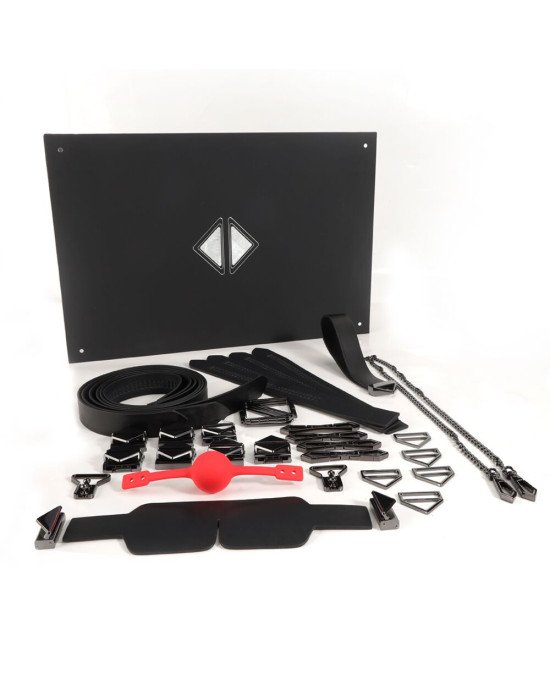 БДСМ-набір LOCKINK Bondage & Restraint Black Set БДСМ-набір LOCKINK Bondage & Restraint Black Set