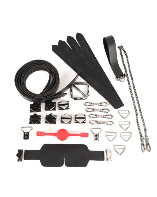 БДСМ-набір LOCKINK Bondage & Restraint Black Set БДСМ-набір LOCKINK Bondage & Restraint Black Set
