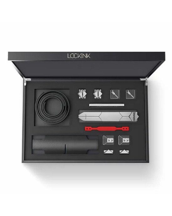 БДСМ-набір LOCKINK Teasing & Impact-Play Black Set БДСМ-набір LOCKINK Teasing & Impact-Play Black Set