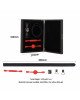 Шкіряний кляп з 2-ма насадками LOCKINK Ball-Gag & Gag-bite Set - Black Шкіряний кляп з 2-ма насадками LOCKINK Ball-Gag & Gag-bite Set - Black