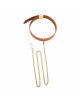 Повідець LOCKINK Tied Collar with Leash Set - Brown Повідець LOCKINK Tied Collar with Leash Set - Brown