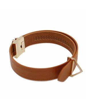 Повідець LOCKINK Tied Collar with Leash Set - Brown