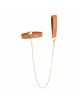 Повідець LOCKINK Tied Collar with Leash Set - Brown Повідець LOCKINK Tied Collar with Leash Set - Brown