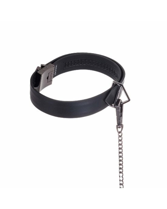 Повідець LOCKINK Tied Collar with Leash Set - Black Повідець LOCKINK Tied Collar with Leash Set - Black