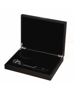 Регульована шльопалка LOCKINK Adjustable Slapper for Impact Play - Black
