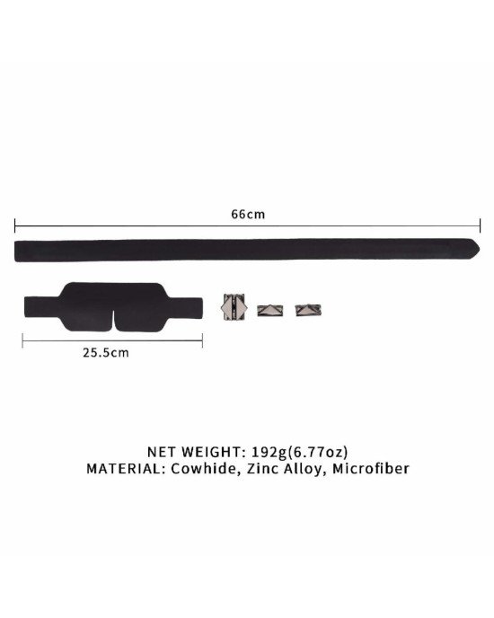 Маска на очі LOCKINK Blindfold Kit- Black Маска на очі LOCKINK Blindfold Kit- Black