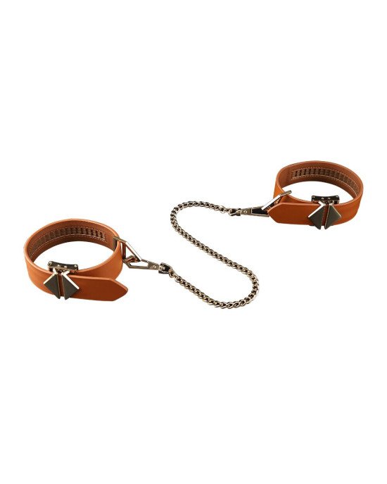 Набір із 8 ременів для зв'язування LOCKINK 8-Bondage-Straps Restraint Set - Brown Набір із 8 ременів для зв'язування LOCKINK 8-Bondage-Straps Restraint Set - Brown