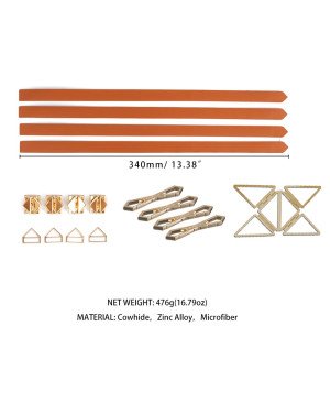 Набір для зв'язування LOCKINK Hogtie Set - Brown Набір для зв'язування LOCKINK Hogtie Set - Brown