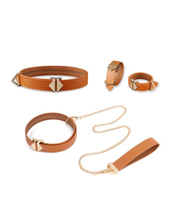 Сумка LOCKINK Mysterious Square Kink Bag - Brown