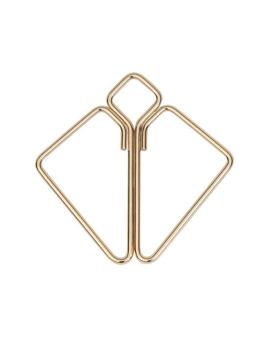 Затискачі для сосків з важкою підвіскою LOCKINK Nipple Clamps with Heavy Pendant - Golden
