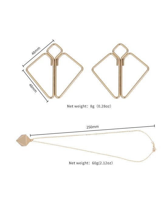 Затискачі для сосків з важкою підвіскою LOCKINK Nipple Clamps with Heavy Pendant - Golden