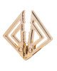 Затискачі для сосків з важкою підвіскою LOCKINK Adjustable Nipple Clamps with Heavy Pendant - Golden Затискачі для сосків з важкою підвіскою LOCKINK Adjustable Nipple Clamps with Heavy Pendant - Golden