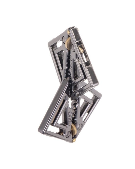 Затискачі для сосків з важкою підвіскою LOCKINK Adjustable Nipple Clamps with Heavy Pendant - Grey Затискачі для сосків з важкою підвіскою LOCKINK Adjustable Nipple Clamps with Heavy Pendant - Grey