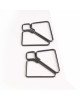 Затискачі для сосків LOCKINK Nipple Clamps - Grey