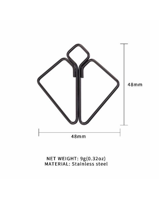 Затискачі для сосків LOCKINK Nipple Clamps - Grey