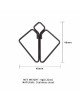 Затискачі для сосків LOCKINK Nipple Clamps - Grey