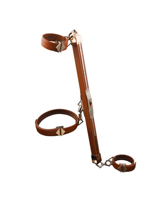 Фіксатор-розпірка LOCKINK Adjustable Spreader Bar Set - Brown Фіксатор-розпірка LOCKINK Adjustable Spreader Bar Set - Brown