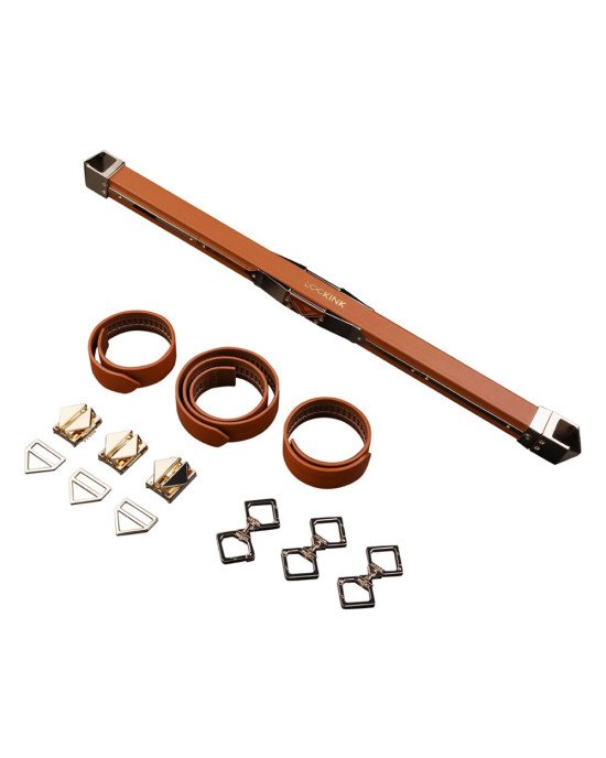 Фіксатор-розпірка LOCKINK Adjustable Spreader Bar Set - Brown Фіксатор-розпірка LOCKINK Adjustable Spreader Bar Set - Brown