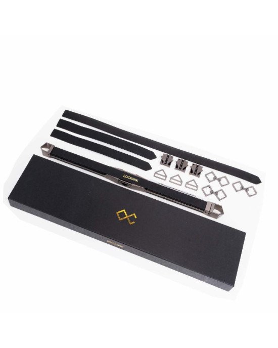 Фіксатор-розпірка LOCKINK Adjustable Spreader Bar Set - Black Фіксатор-розпірка LOCKINK Adjustable Spreader Bar Set - Black
