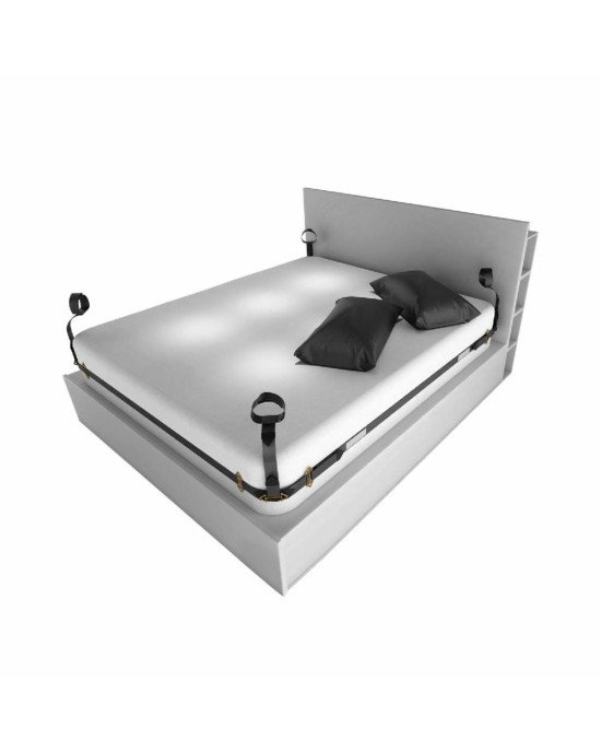 Фіксатори рук і ніг для ліжка LOCKINK BDSM Adjustable Bed Restraint Kit Фіксатори рук і ніг для ліжка LOCKINK BDSM Adjustable Bed Restraint Kit