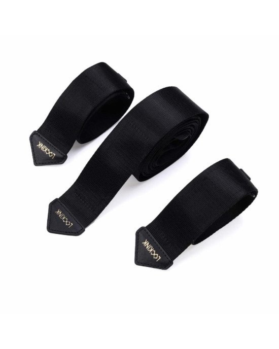 Фіксатори рук і ніг для ліжка LOCKINK BDSM Adjustable Bed Restraint Kit Фіксатори рук і ніг для ліжка LOCKINK BDSM Adjustable Bed Restraint Kit