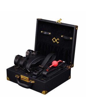 БДСМ-набір LOCKINK Moonlight Treasure Chest - Black Set