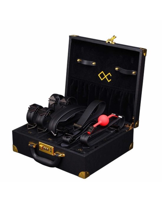 БДСМ-набір LOCKINK Moonlight Treasure Chest - Black Set БДСМ-набір LOCKINK Moonlight Treasure Chest - Black Set