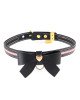 Повідець LOCKINK SEVANDA Love Heart Butterfly Leather Collar Set - Black Повідець LOCKINK SEVANDA Love Heart Butterfly Leather Collar Set - Black