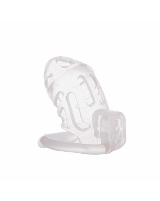 Клітка для пеніса LOCKINK SEVANDA Plastic Penis Chastity Cage - Transparent