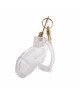 Клітка для пеніса LOCKINK SEVANDA Plastic Penis Chastity Cage - Transparent