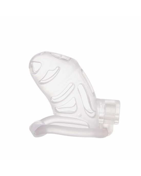 Клітка для пеніса LOCKINK SEVANDA Plastic Penis Chastity Cage - Transparent