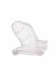 Клітка для пеніса LOCKINK SEVANDA Plastic Penis Chastity Cage - Transparent