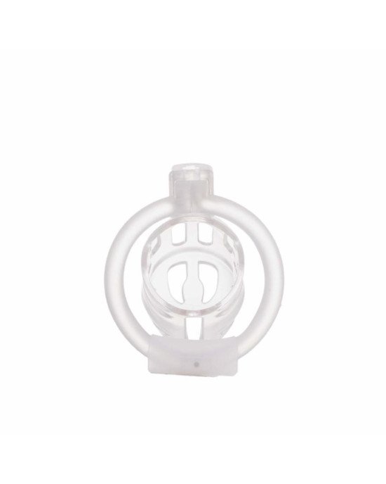 Клітка для пеніса LOCKINK SEVANDA Plastic Penis Chastity Cage - Transparent