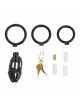 Клітка для пеніса LOCKINK SEVANDA Plastic Penis Chastity Cage - Black Клітка для пеніса LOCKINK SEVANDA Plastic Penis Chastity Cage - Black