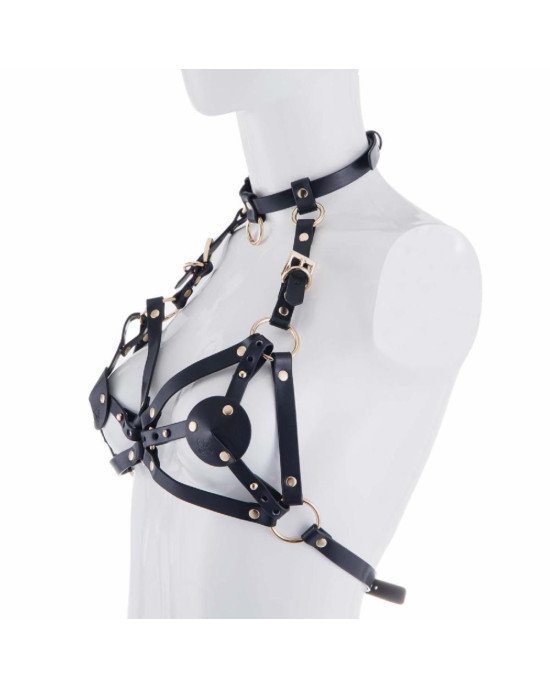 Портупея на груди LOCKINK SEVANDA Queen Chest Harness with Removable Bra Портупея на груди LOCKINK SEVANDA Queen Chest Harness with Removable Bra