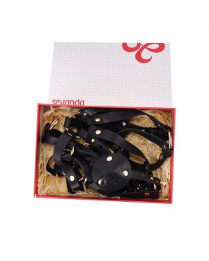 Портупея на груди LOCKINK SEVANDA Queen Chest Harness with Removable Bra Портупея на груди LOCKINK SEVANDA Queen Chest Harness with Removable Bra