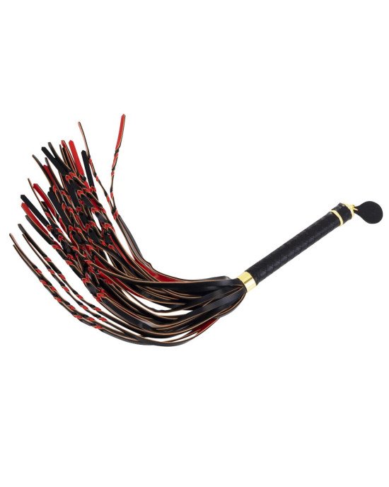 Флогер LOCKINK SEVANDA Red & Black Braided Tail Flogger Флогер LOCKINK SEVANDA Red & Black Braided Tail Flogger