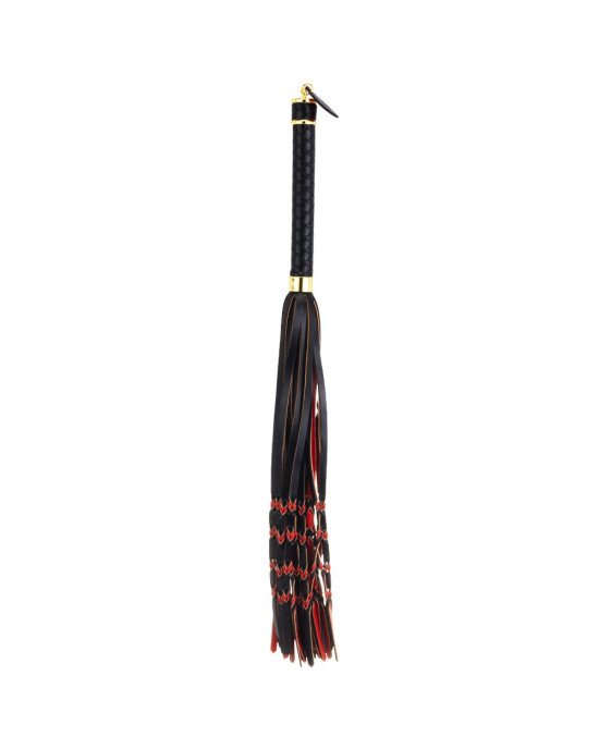 Флогер LOCKINK SEVANDA Red & Black Braided Tail Flogger Флогер LOCKINK SEVANDA Red & Black Braided Tail Flogger